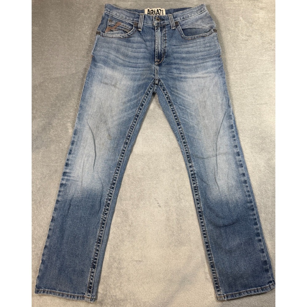 Ariat M1 Vintage Straight Leg Jeans Blue 32x32 MX08F19TR